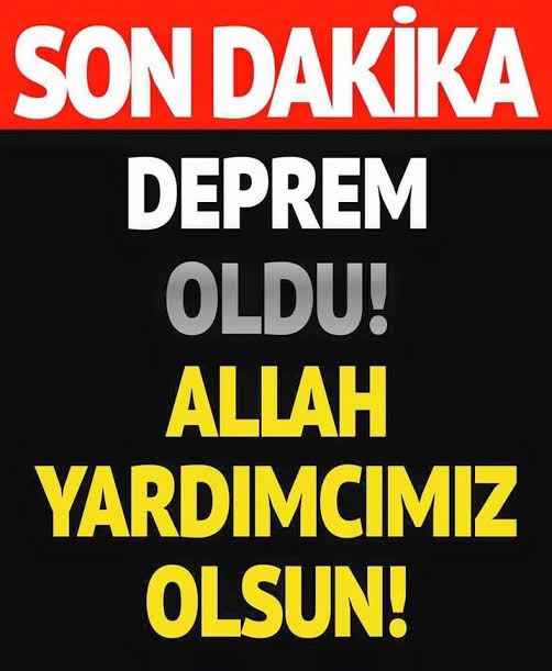 Depremler peşpeşe oldu..